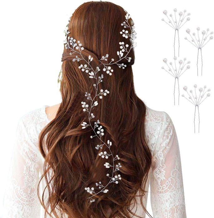jojofuny Lot de 4 bandeaux queue de sirène pour queue de sirène - Accessoires pour cheveux jojofuny Lot de 4 bandeaux queue de sirène pour queue de sirène - Accessoires pour cheveux