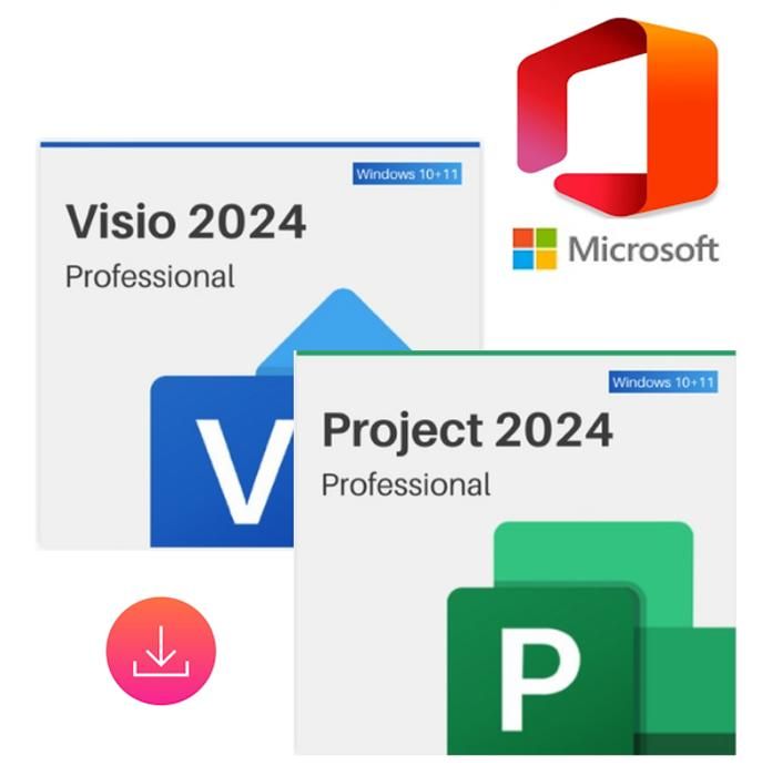 Visio 2024 Pro + Project 2024 Pro  A Télécharger