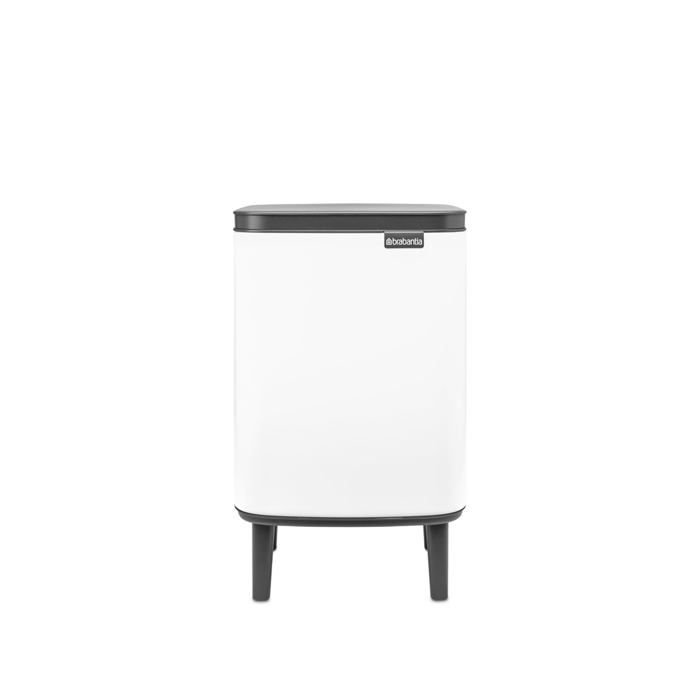 Poubelle Bo Waste Hi 7L - Brabantia - Fermeture Douce - Seau Amovible - Poignée de Transport
