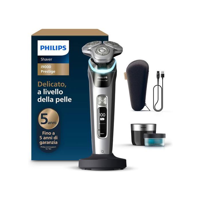 Philips I9000 Prestige Xp920530 Rasoir Électrique 100 % Étanche Avec Skiniq - vue 2