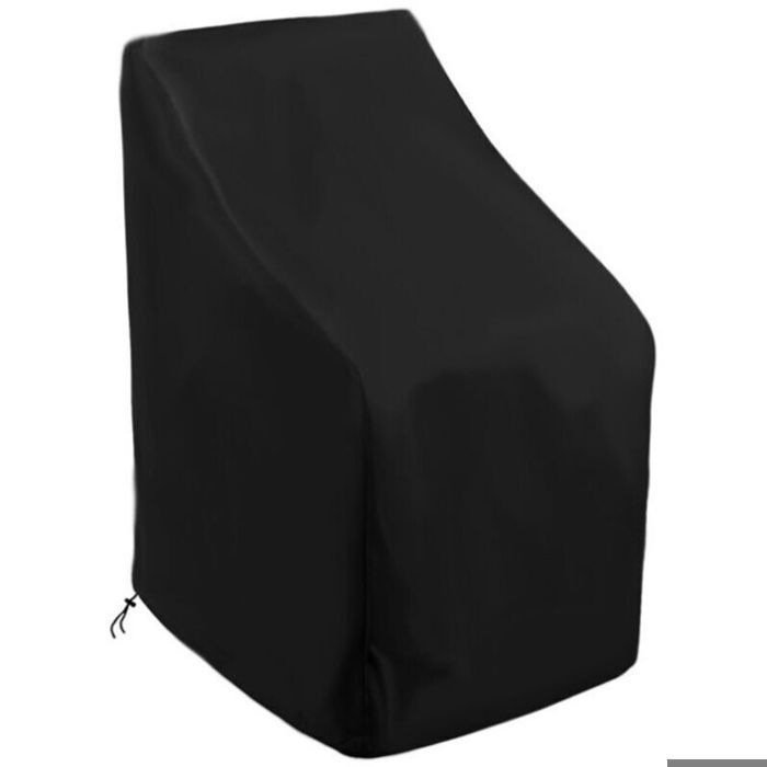 Housse Chaise Jardin Imperméable (Noir)