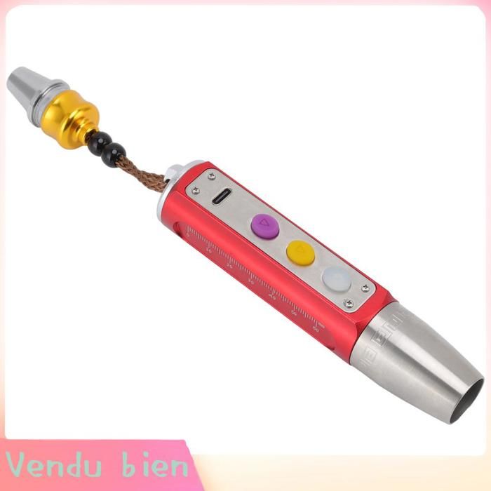 AUCUNE lumière d’évaluation de jade Lumière de pierre précieuse 4 Modes déclairage chargement USB alliage piscine torche
