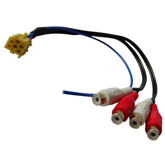Autres Adaptateur De Sortie De Haut Parleur Rca Pour Voiture Haut Bas Keypartners Com Pe
