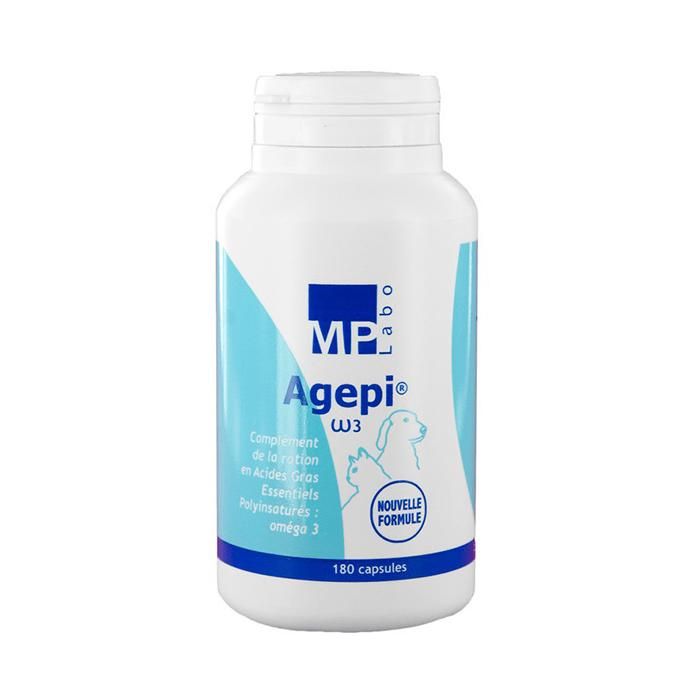 MP Labo Agepi Oméga 3 Chien Chat 180 gélules MP Labo Agepi Oméga 3 Chien Chat 180 gélules