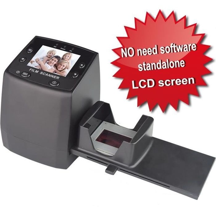 DIGITNOW! Scanner de Diapositives Film et Négatifs 35 mm Convertisseur