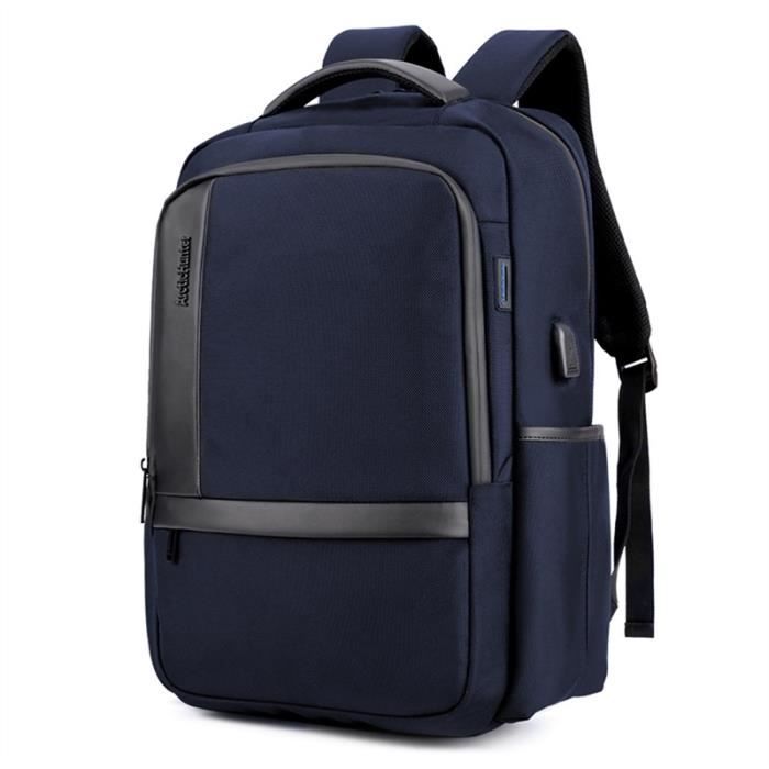 Sac A Dos Pour Homme D Affaires Avec Sac De Transport Etanche Sac A Dos De Grande Capacite Avec Port De Chargement Usb Bleu Achat Vente Sac A Dos Informatique 0191579452861 Cdiscount