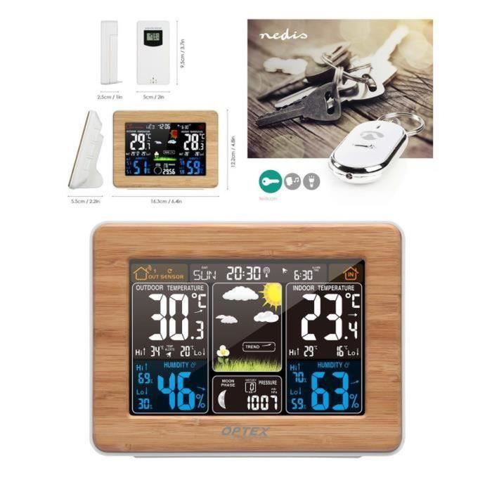 Capteur Extérieur Sans Fil 433 MHz Konsen – Température & Humidité Pour Station Météo BALDR & Konsen