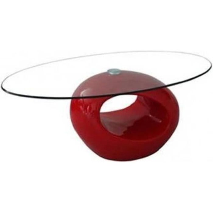 Table Basse Rouge Achat Vente Pas Cher Cdiscount