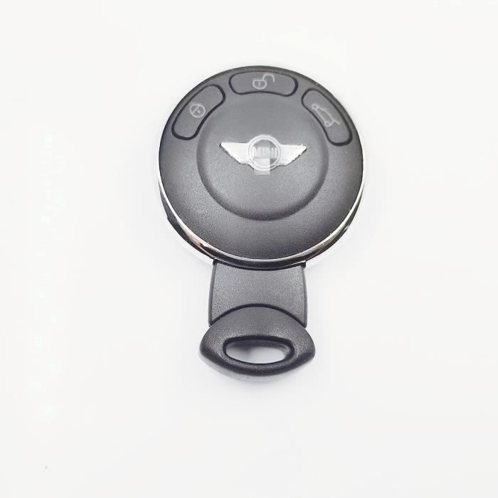 Télécommandes Pour Voiture - Coque Remplacement Clé À Distance 3 Boutons Pour-bmw-mini R56 Support Batterie Logo