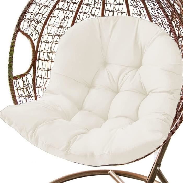 Coussin Rond Pour Chaise à Bascule - 60 Cm, Polyester Rembourré Coton PP, Ergonomique, Confortable Intérieur/extérieur