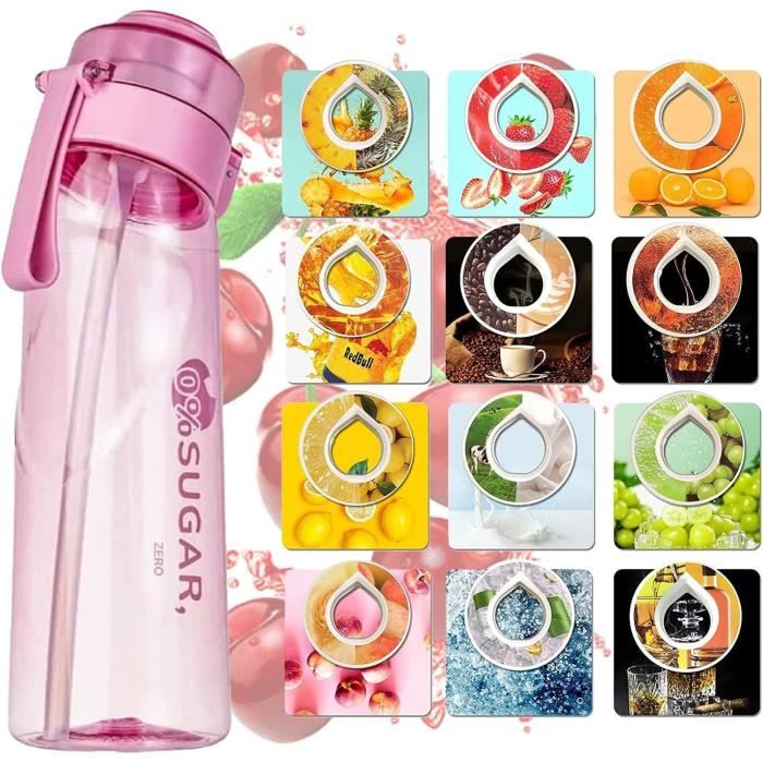 Gourde Air Up 650 Ml - 3 Parfums Pods Offerts - Révolutionne Ta Façon De Boire Avec Du Goût Sans Sucre