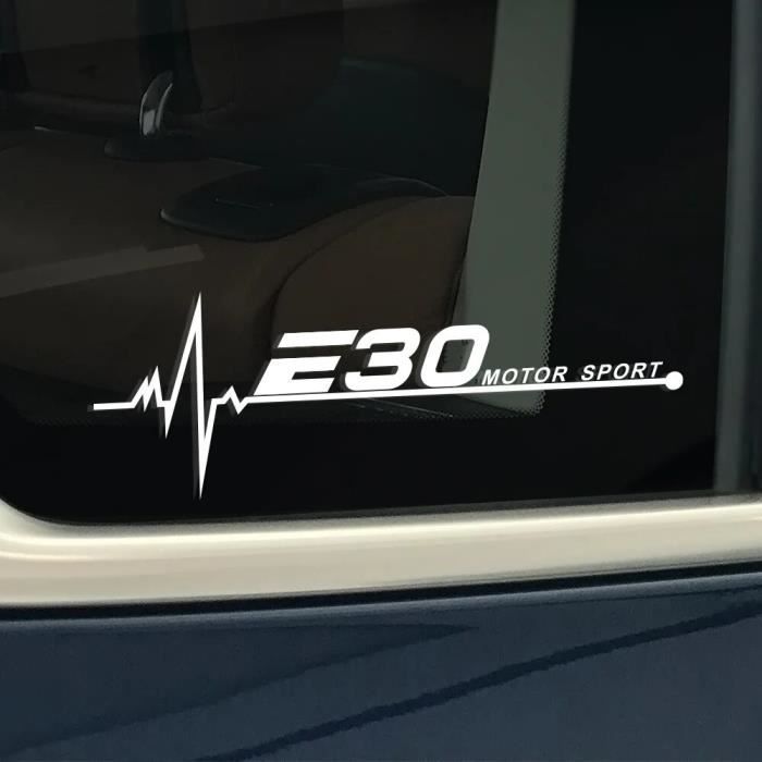 Autocollant de Fenêtre Latérale de Voiture,Film de Décoration Automobile,Accessoires pour BMW E46,E90,E91,E60,E39,E36- For E30[E51]