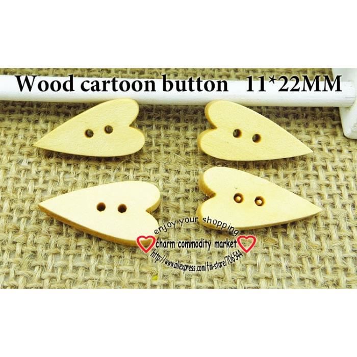 Bouton Père Noël / Bouton En Bois / Noël - France