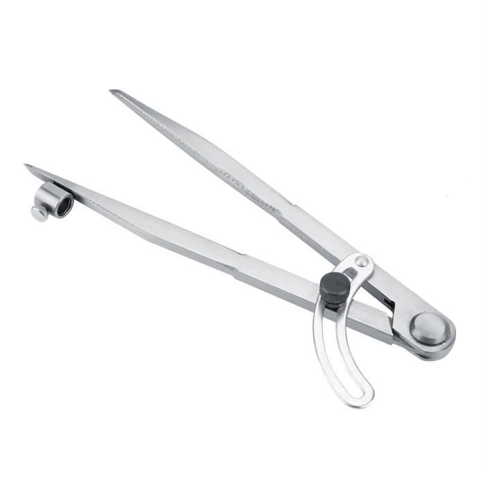 45# Acier Cuir Craft Compas Diviseur d'aile Réglable Compas à ressort Séparateur de boussole à ressort Cuir Line Marking Tools (75 mm 45# Acier Cuir Craft Compas Diviseur d'aile Réglable Compas à ressort Séparateur de boussole à ressort Cuir Line Marking Tools (75 mm