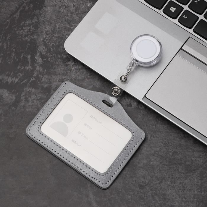 Porte-badge / Porte-carte D’identité En Plastique Dur - Lot De 5/3/1 Pièces, Neuf Avec étiquettes