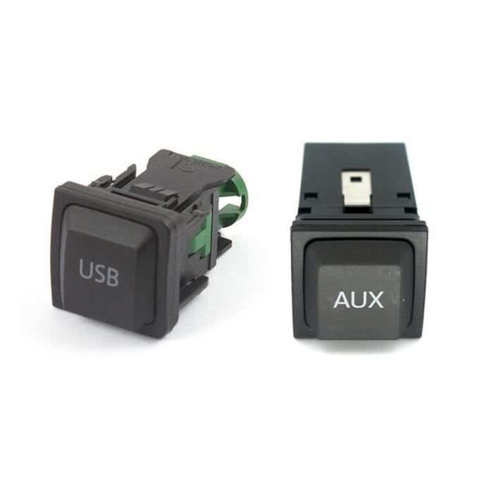 Interrupteur USB AUX - Adaptateur De Câble Audio Usb, Prise De Commutateur Pour Volkswagen Passat Cc Golf Pol