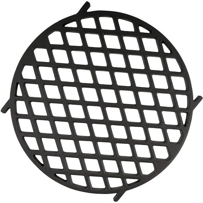Accessoires pour barbecue et fumoir BBQToro Grille en fonte Ø 30 cm Grille de cuisson Accessoires pour barbecue et fumoir BBQToro Grille en fonte Ø 30 cm Grille de cuisson