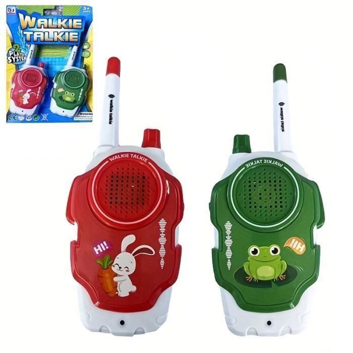 Talkie Walkie 3 Pièces Radio Bidirectionnelle Batterie1500 MA Charge Usb Longue Portee 16 Canaux Item 14240793