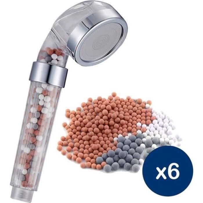 Pommeau De Douche Haute Pression, Avec Tuyau Douche 1.5M Et