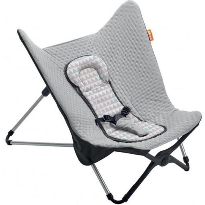 Beaba Transat Bebe Compact Evolutif Grey Melange Cdiscount Puericulture Eveil Bebe