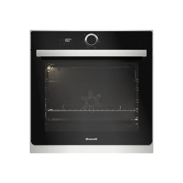 Photo de brandt-bxc6332x-integre-electrique-73l-2650w-a-noir-acier-inoxydable-four