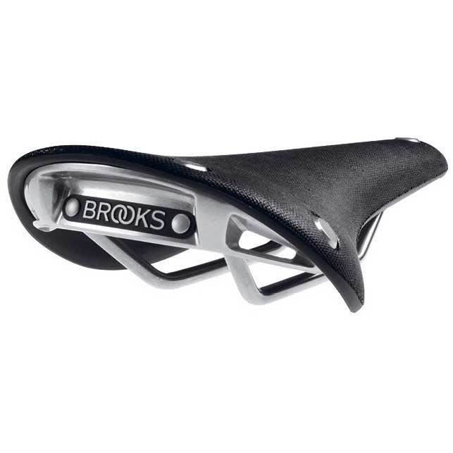 Selle de vélo ville Brooks England Cambium C15 - Noir - Coton