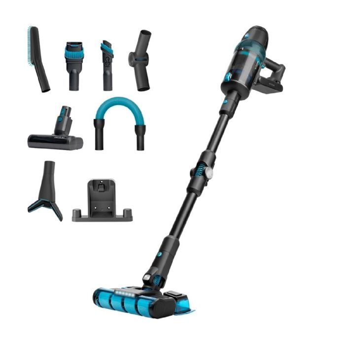 Cecotec Aspirateur Balai sans Fil Conga Rockstar 2500 Ultimate ErgoWet. 4 en 1 Moteur numérique Brosse Jaliscazo 680 W 26 kPa et