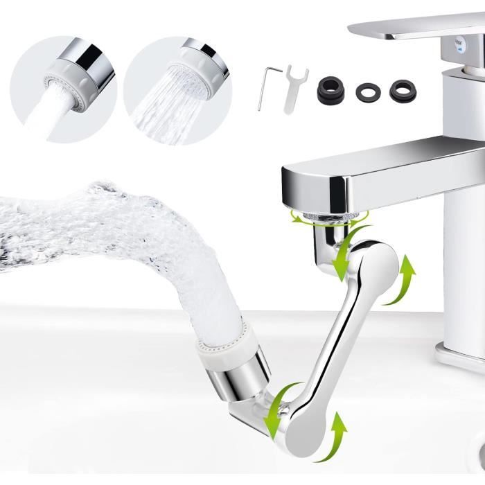 Robinet A Rallonge Rotatif Multifonctionnel
