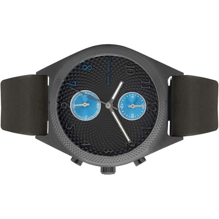 Montre christian lacroix store noir