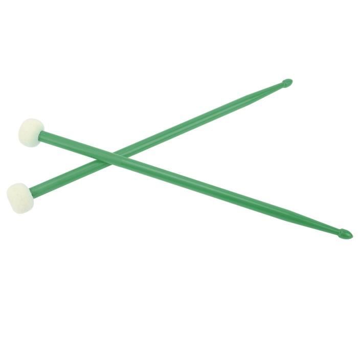 Tambour A Langue SURENHAP - Maillet De Tambour à Langue En Acier - Tête De Marteau En Caoutchouc - Poignée En Baguette De Tambour