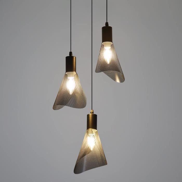 Lustre , Suspension Cuisine Rétro 5XE27 lumières pour Salle à manger