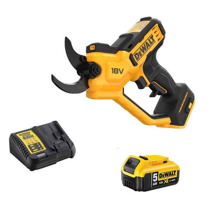 Sécateur sans fil 18V XR 1x5 0 Ah DEWALT DCMPP568P1 QW
