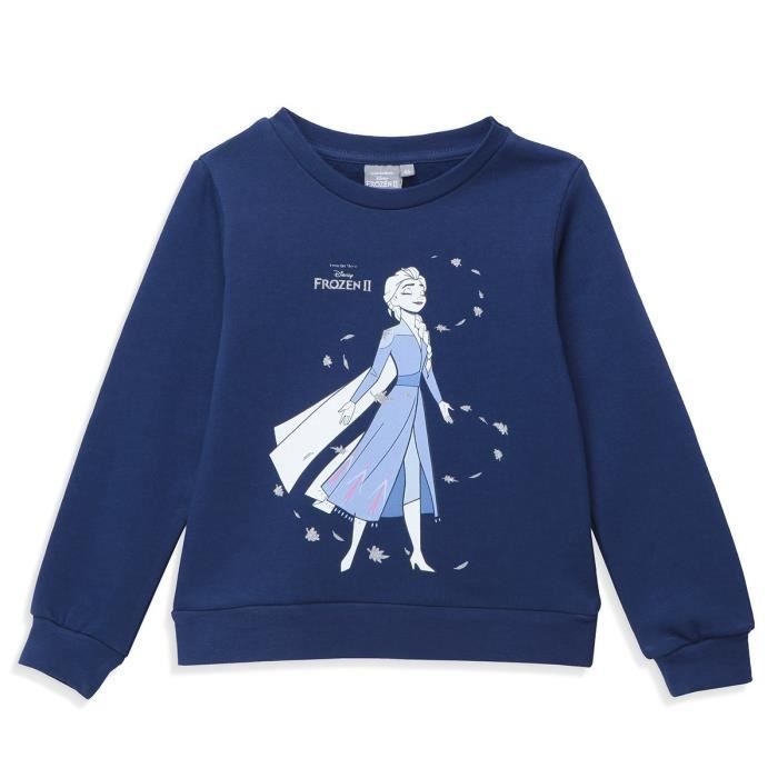 LA REINE DES NEIGES 2 Sweat Enfant Fille Cdiscount Pret a Porter