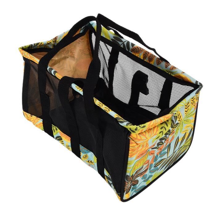 Sac De Jardin 17L Outils - Panier à Outils Pliable Oxford 600D Avec Poches - Sac Jardinage