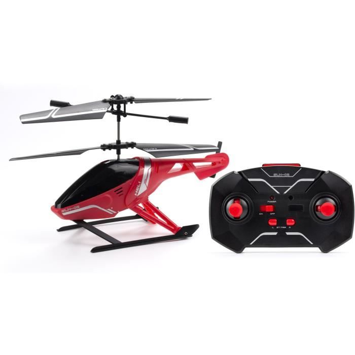 Hélicoptère télécommandé  - FLYBOTIC -  Air Python - rouge ou bleu - 17cm - 2 canaux infra rouge