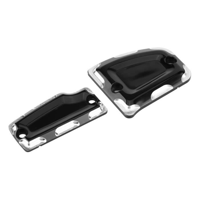 Couvercle Maître-Cylindre Indian Scout - Alliage Aluminium Noir - Pour Scout 2015-2018 Et Scout Sixty