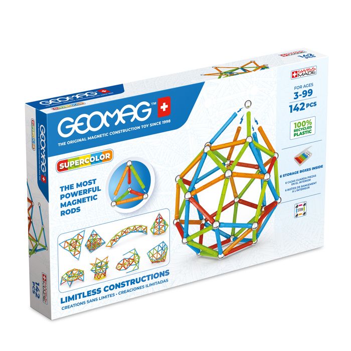 386 Geomag Supercolor RE 142- Kit de construction magnétique coloré et  créatif - Jeux de construction - Unisexe - Cdiscount Jeux - Jouets