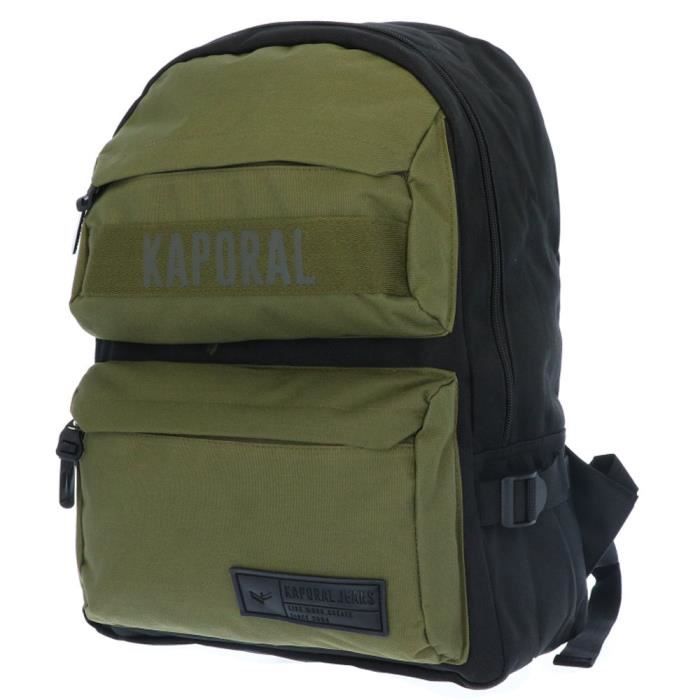 Sac dos Kaporal multipoches Kaki 43 CM Haut de gamme