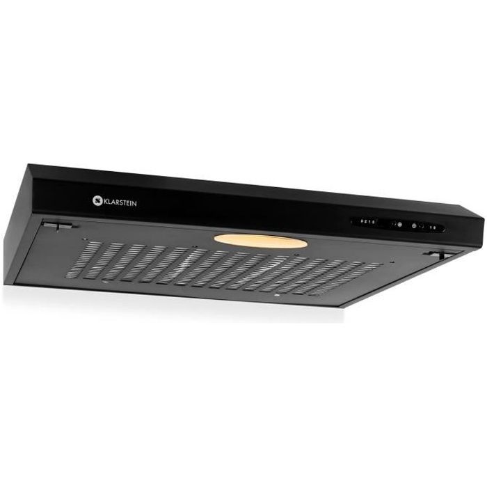Klarstein Acu 601b Hotte Casquette Aspirante Au Design Ultra Compact 3 Niveaux D Extraction Lumiere 317m H Achat Vente Hotte Cdiscount