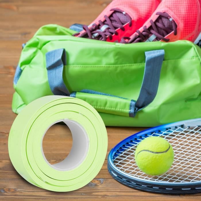 Bande Antidérapante Pour Raquette – Absorbante, Réutilisable – Pour Tennis Et Badminton (3 Cm X 10 M)