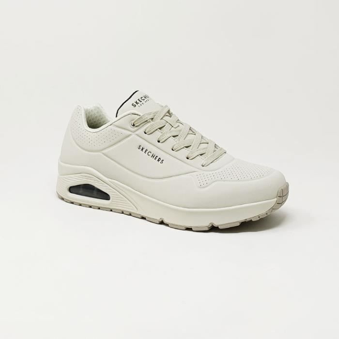 Basket skechers 2025 homme blanche
