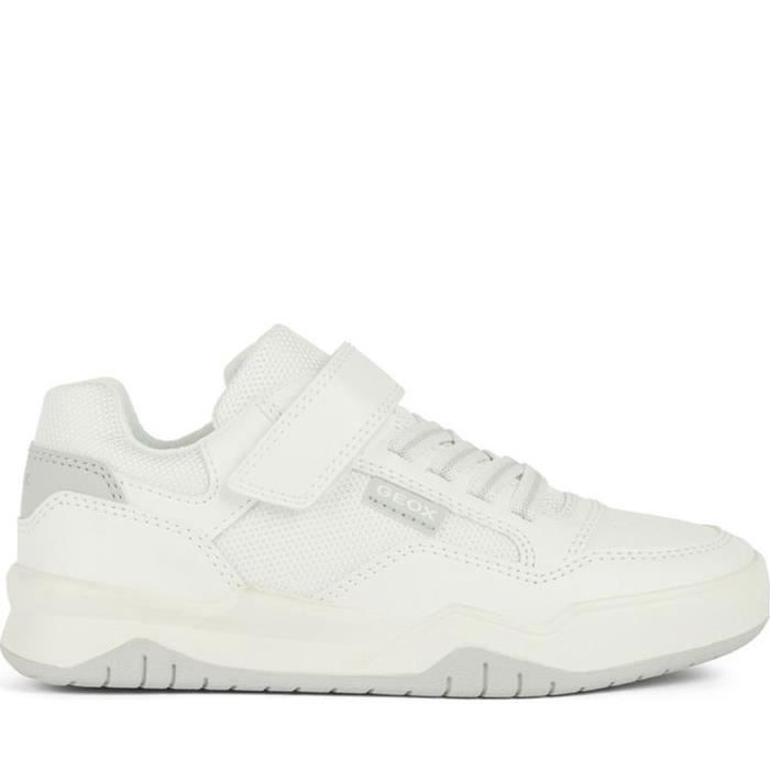Geox Baskets Geox J367RE 0FEFU C1236 Blanc Garçon - Lacets - Enfant