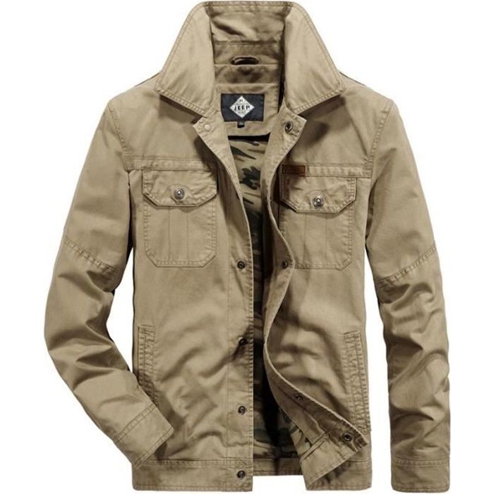 Veste homme coton online