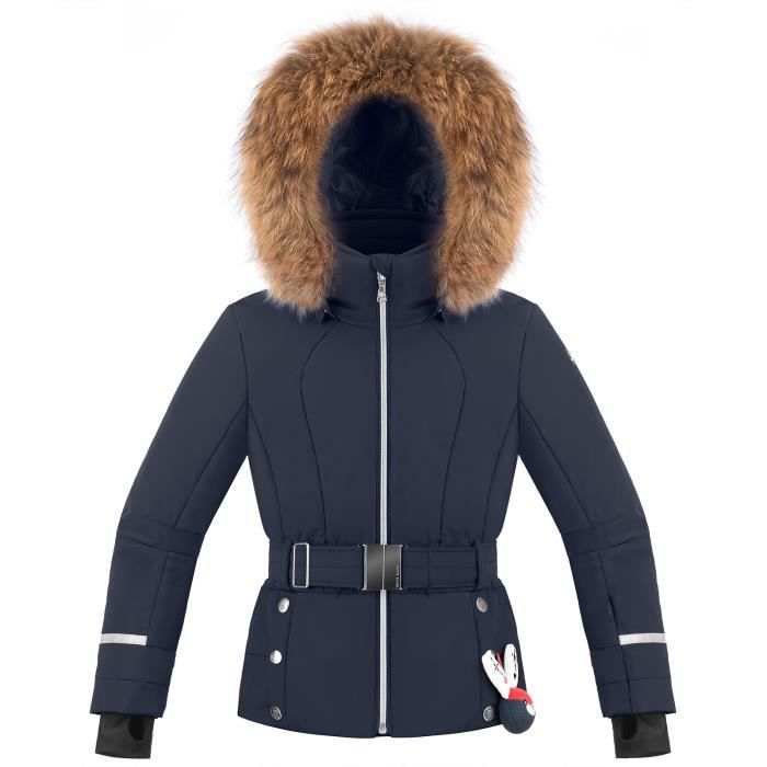 Doudoune de ski femme avec fourrure best sale