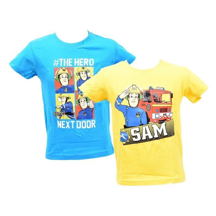 Tee shirt sam shop le pompier
