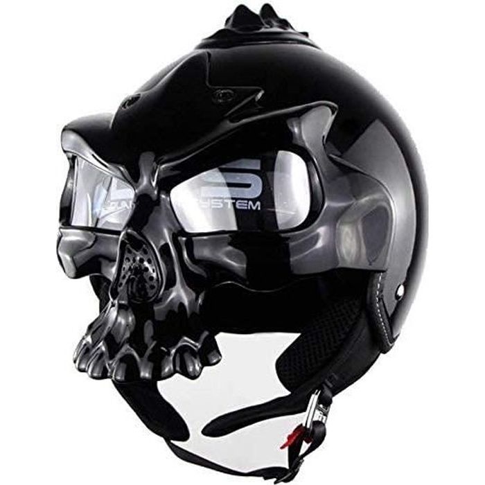 Casque velo clearance tete de mort