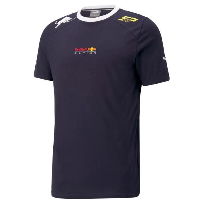 t-shirt homme red bull f1 team racing sergio perez 11 - bleu - manches courtes - multisport