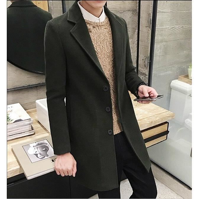 Caban hotsell vert homme