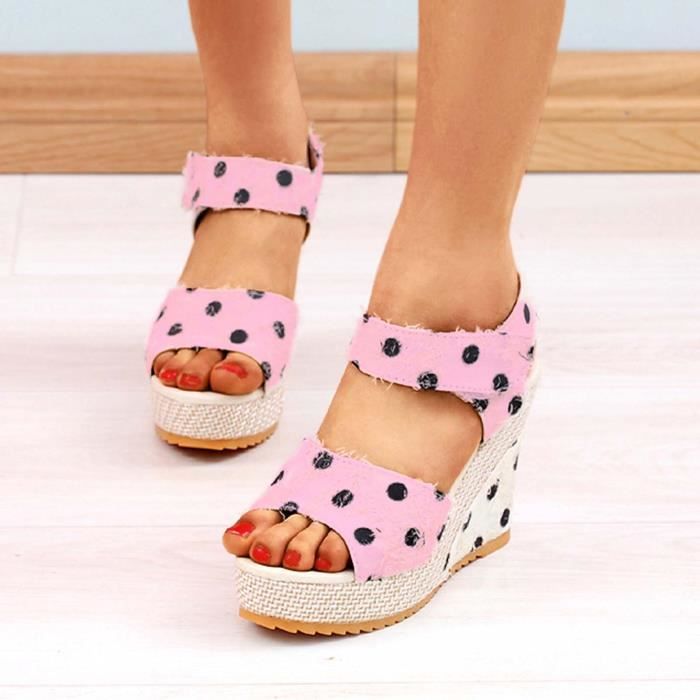 Chaussures femmes à talons compensés neuves - Chaussures
