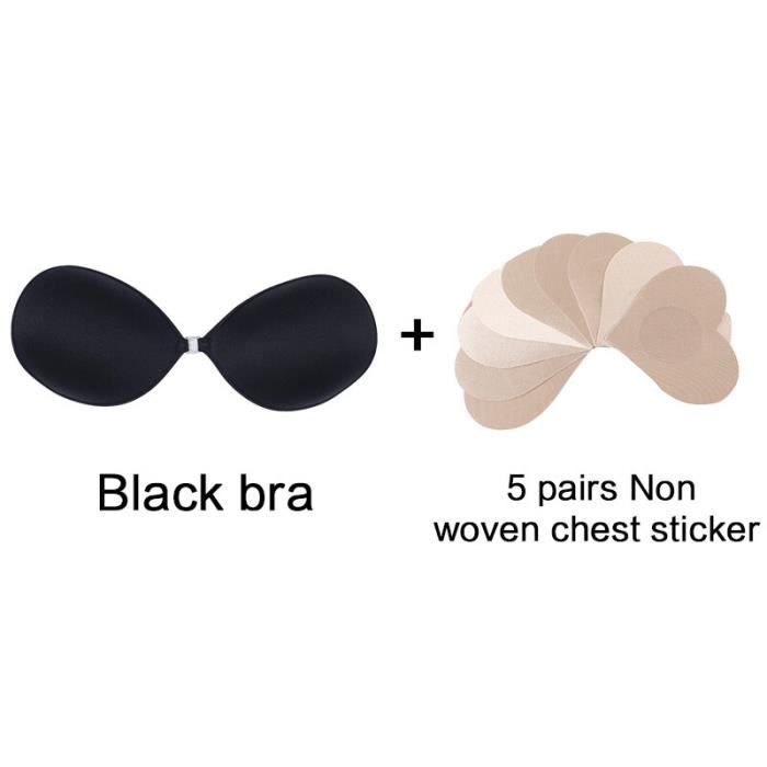 Soutien Gorge Dos-nu YEJAHY Lot De 2 Soutiens-Gorge Invisibles Push-up - Sans Bretelles, Adhésifs Et Réutilisables - Parfait Pour Robes Dos Nu & Occasions Spéciales Soutien Gorge Invisible